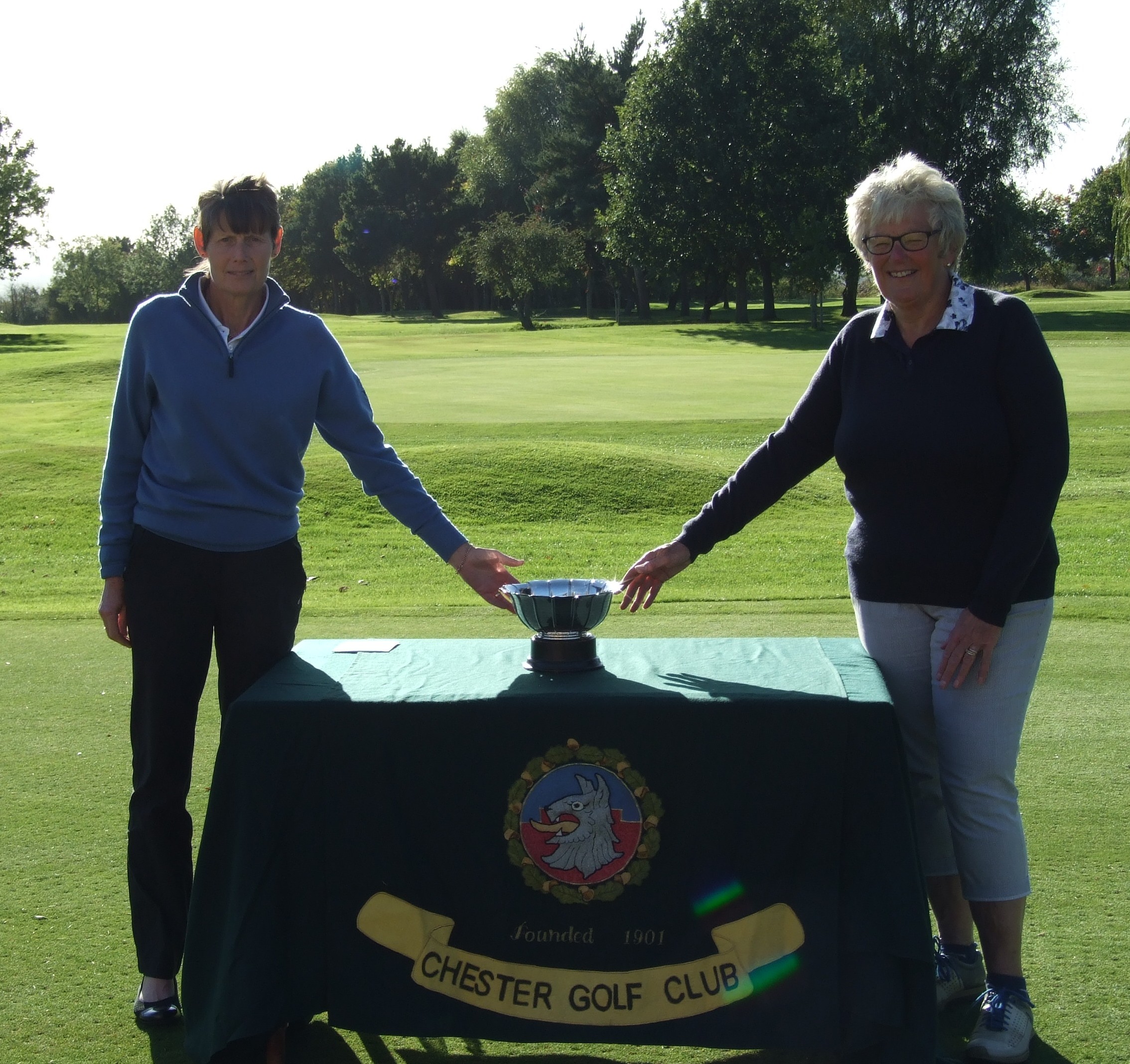 Ladies McGillicuddy Cup - Lady Captain with Gail Powell (winner)